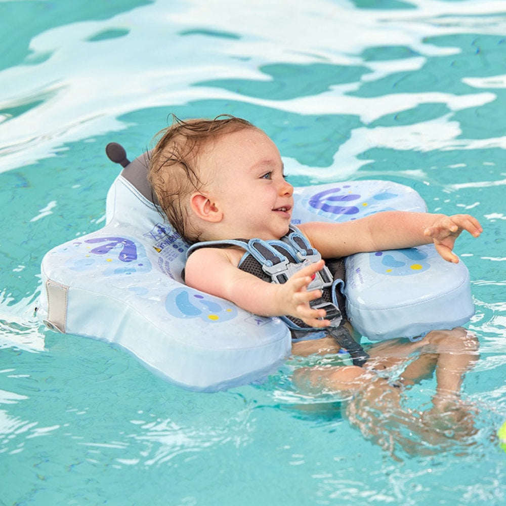 Mambobaby Butterfly Float with Canopy & Tail (3-24 Months) -Pink-