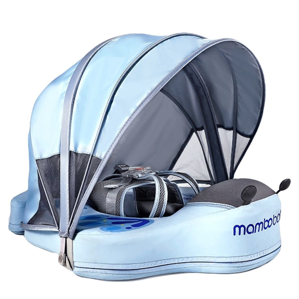 Mambobaby Butterfly Float with Canopy & Tail (3-24 Months) -Pink-