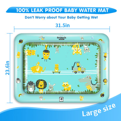 Inflatable Tummy Time Mat for Baby (1-24 Months)