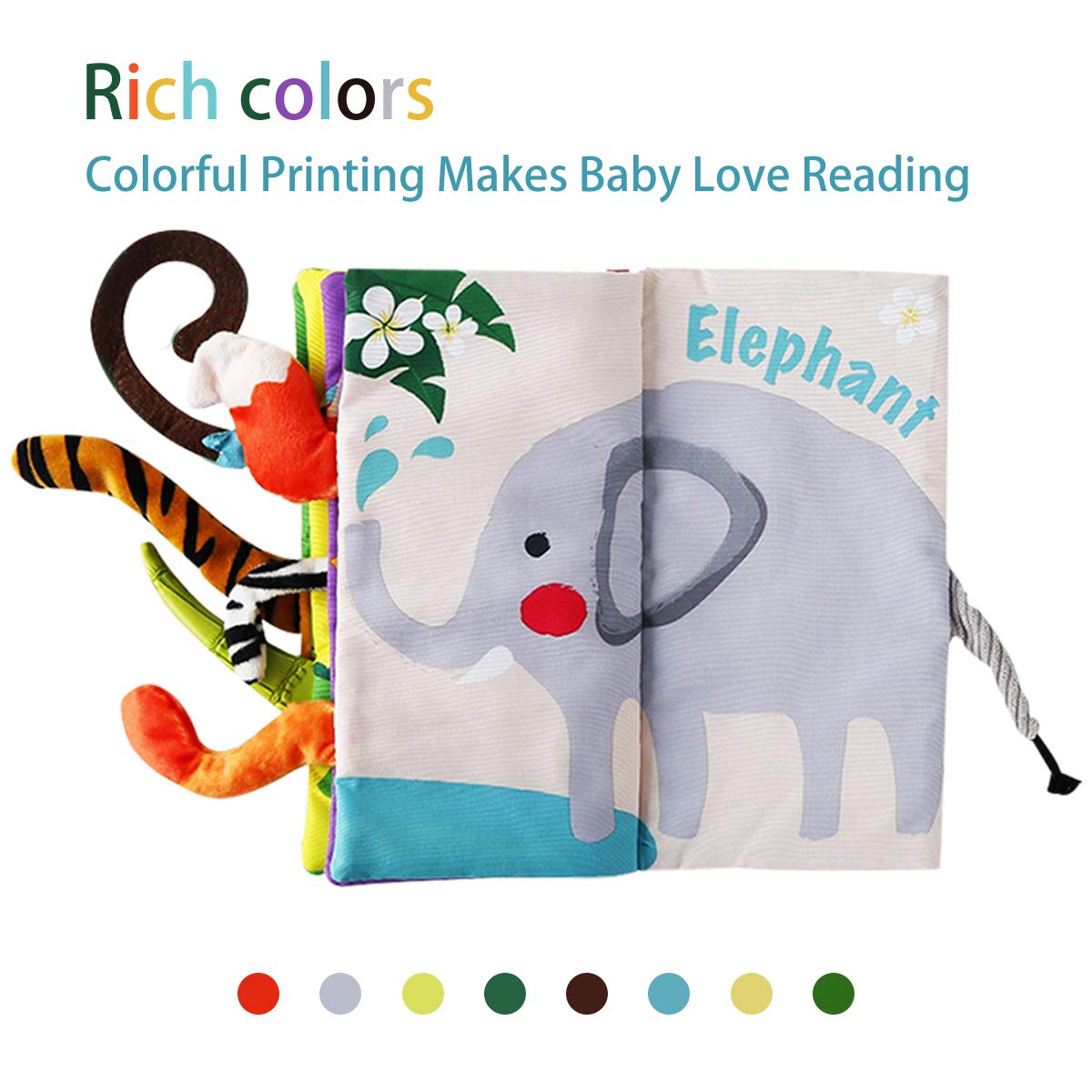 Baby Books Toys – Cloth Book for Infants (0-18 Months)