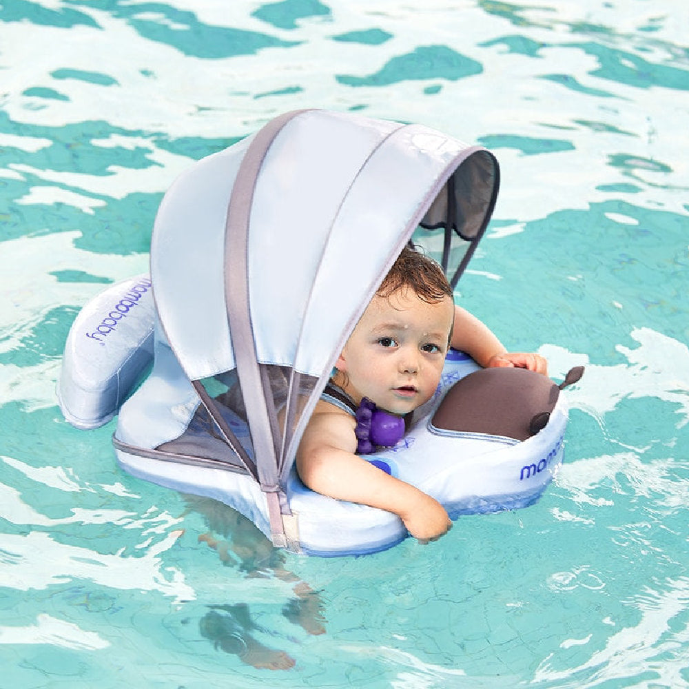 Mambobaby Butterfly Float with Canopy & Tail (3-24 Months) -Pink-