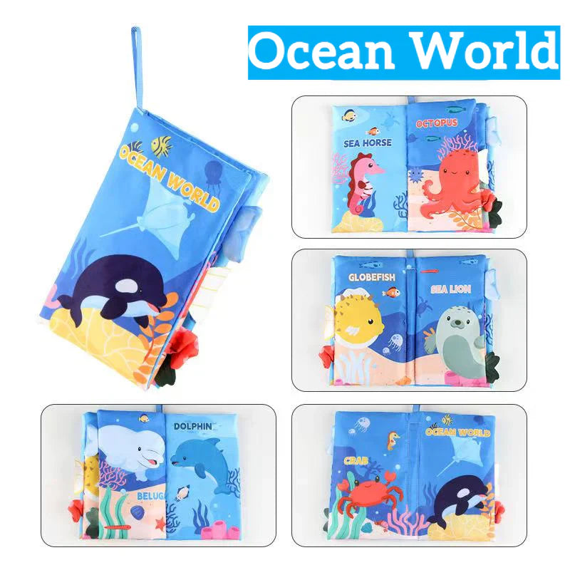 🎁 Baby Books Toys – Cloth Book for Infants (0-18 Months) (100% off)
