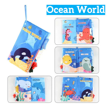 🎁 Baby Books Toys – Cloth Book for Infants (0-18 Months) (100% off)